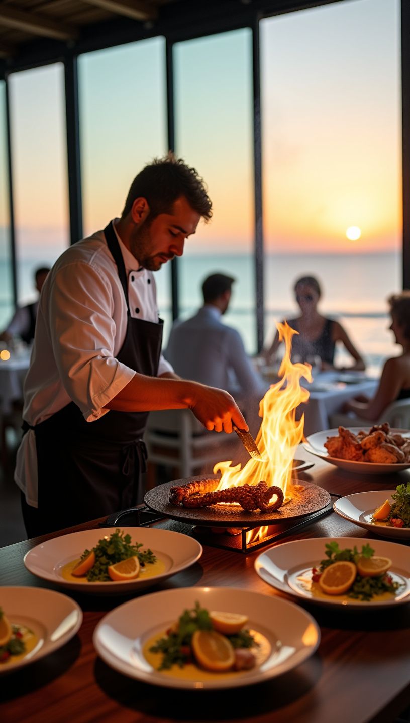 Φρέσκα ψάρια από το Αιγαίο σε πιάτο γεμάτο υγεία
