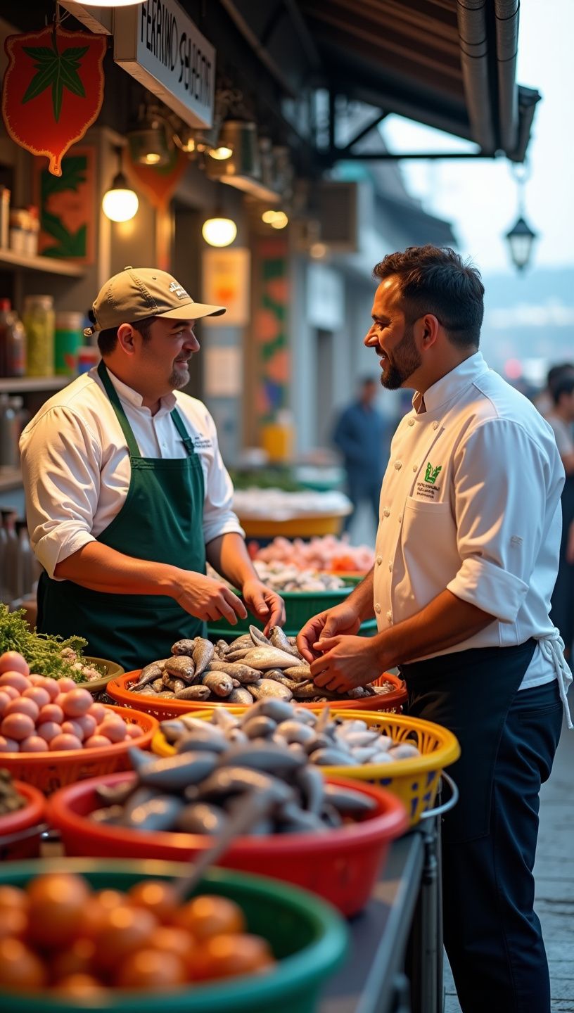 Διαφορετικά πιάτα θαλασσινών με πλούσια θρεπτικά συστατικά
